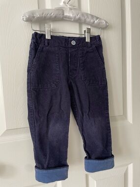 Oso and Me Grow Pant - Navy Corduroy Pants